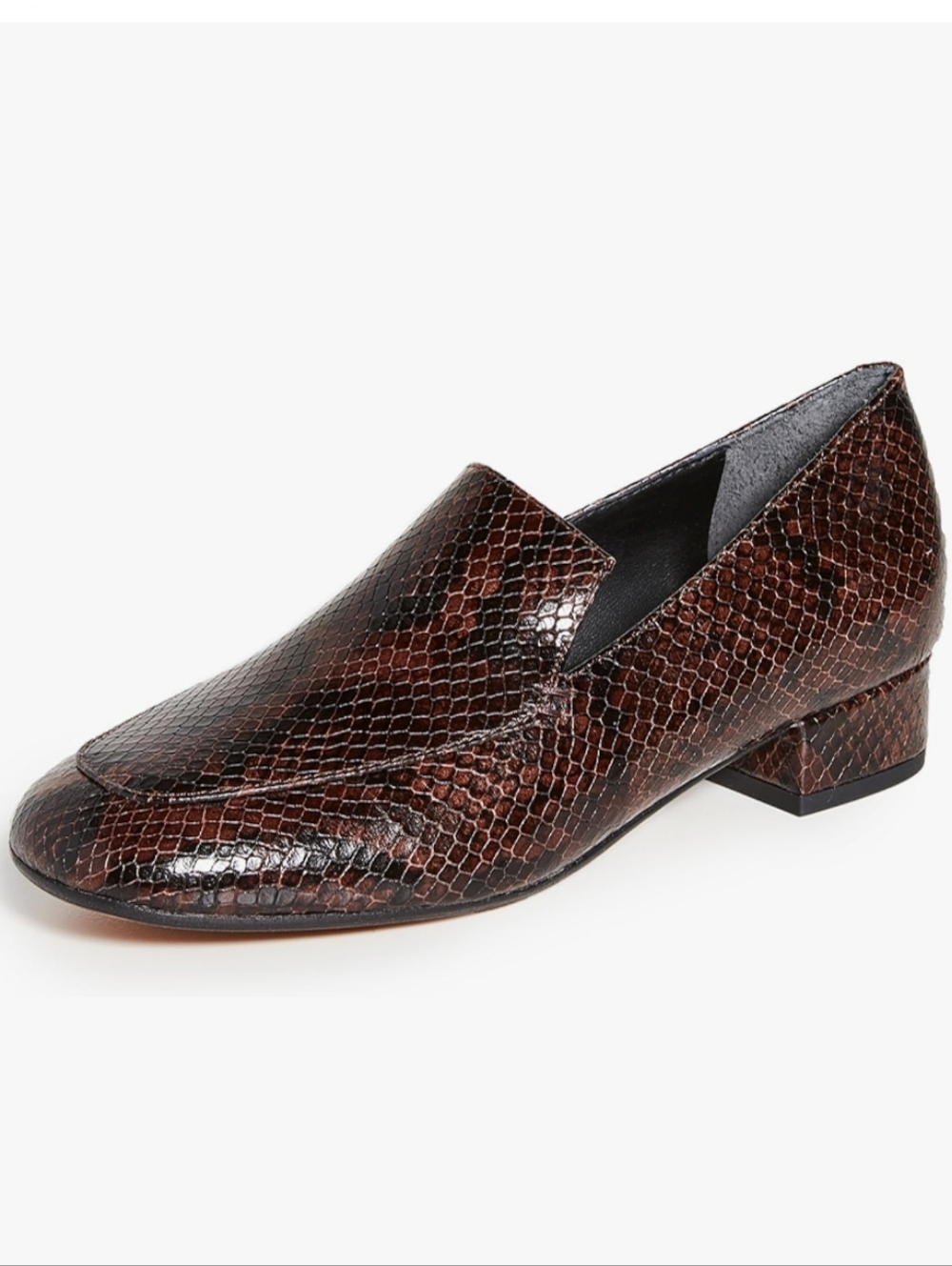 Vince Fauna Snake Python Venetian Loafers